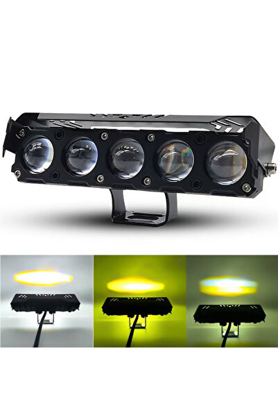 Choice3 مصباح ضباب LED ثنائي اللون بإضاءة عالية/منخفضة، 5 أو 4 مصابيح LED، من...