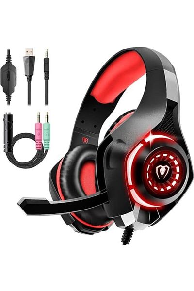 Generic Gaming Headset for PS4/PS5/PC – Over-Ear Headphones with Noise Cancelling Mic & Premium Sound