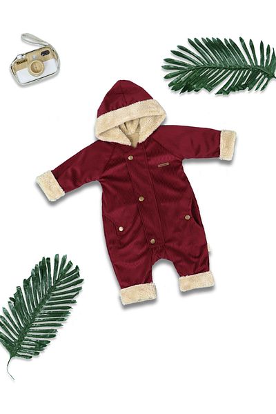 Nehad Bebe Baby Welsoft Jumpsuit Corduroy