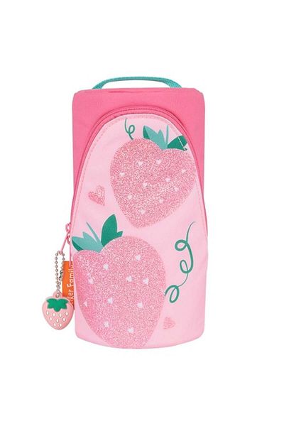 Tiger Family Penar Etui „Fun Time Magic”, Motiv Strawberry Love, Culoare Roz, Material Textil