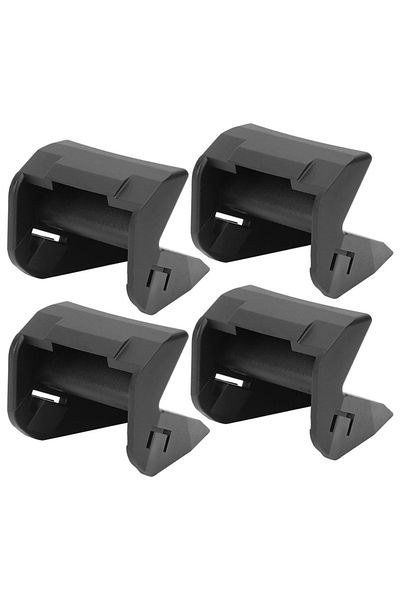Choice black 4Pcs ST4027645 Jaw Protectors Guard Protective Covers Tire Changer Clamp Cover