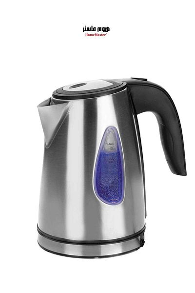 HOME MASTER Electric Kettle Stainless Steel, 1.8 Liter, Comfortable Design