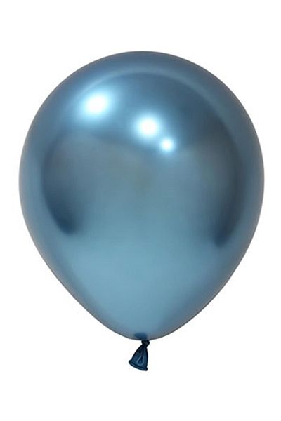 Patladı Gitti 18 Inch Chrome Blue Jumbo Large Size Balloon 45 cm
