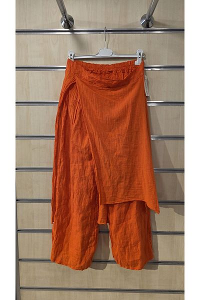 Park Moda Italian Linen Trousers Plain Pattern