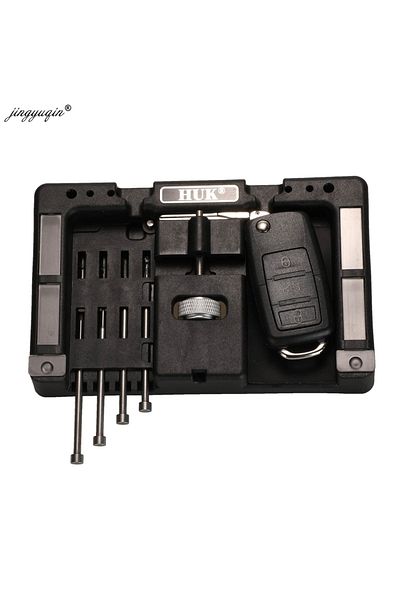 Choice one set tool Original HUK Car Key Fixing Tool Vice Of Flip key Pin Remover Split Disassembly Pin Too