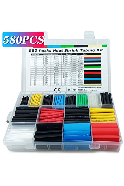 Choice5 580pcs in Box 127/328/580/800Pcs Heat Shrink wrapped Shrinking Insula...
