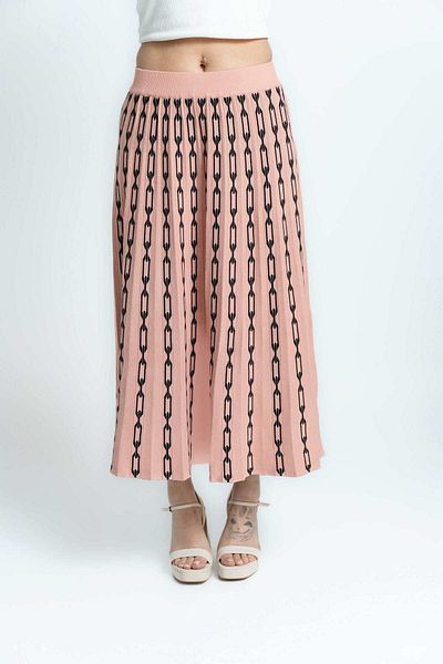 mica Women's Printed Midi Skirt