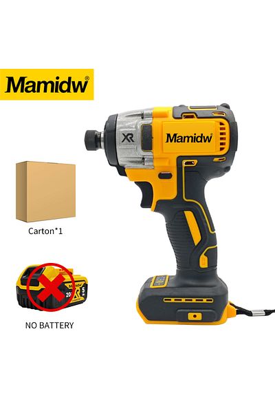 Choice No battery Mamidw Brushless 205N.m Electric Wrench Cordless Impact Wrench Multifunctional Portable E