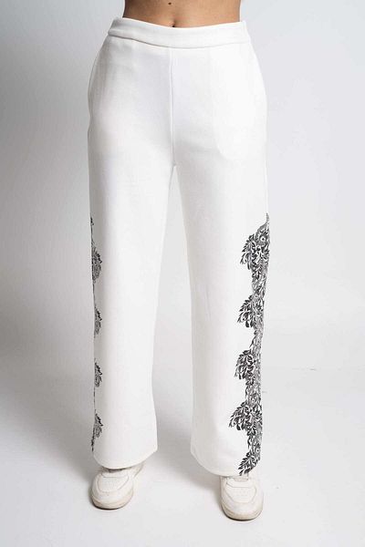 mica Floral Print Trousers