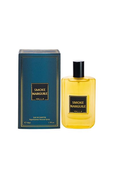 Yalla Smoke Hookah, Eau de Parfum, Unisex, 50 ml