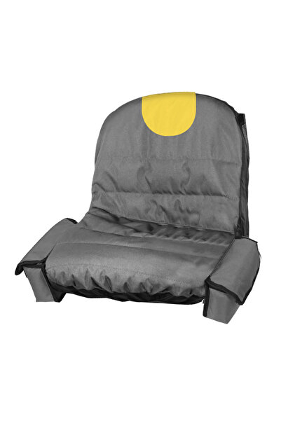 Choice غطاء مقعد جزازة العشب باللون الرمادي الفاتح، غطاء مقعد جرار العشب المق...