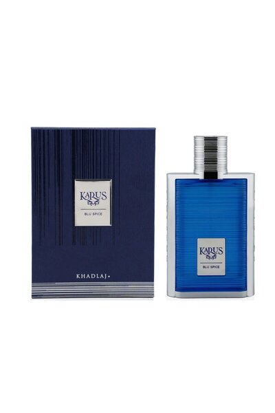 Khadlaj Karus Blu Spice, Eau de Parfum, Men, 100 ml, 100 ml