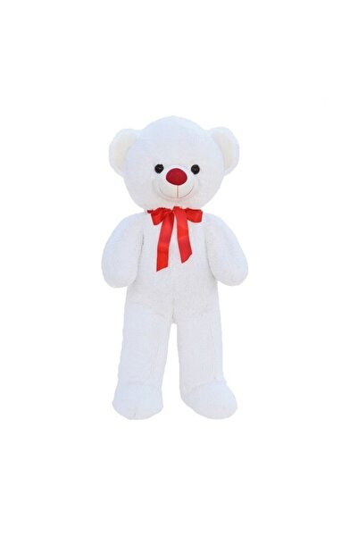 HALLEY White Plush Bear, 50cm,