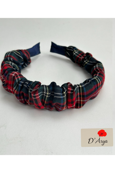 Darya Dd472 Red Plaid Crown