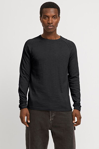 Jack & Jones Men's Crew Neck Solid Color Sweater - Breeze