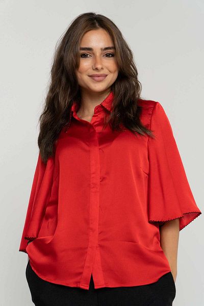 mica Solid Short Sleeve Shirt