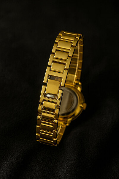 Goldpower Şık Görünümlü Metal Kol Saati