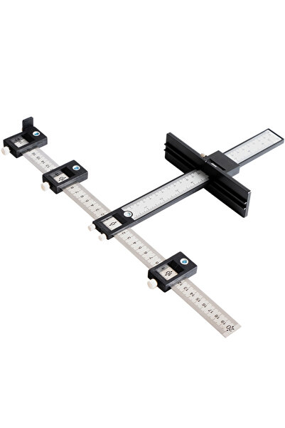 Choice1 black Lation Drill Bit Drill Punch Lator Jig Drill Guide Cabinet Hand...