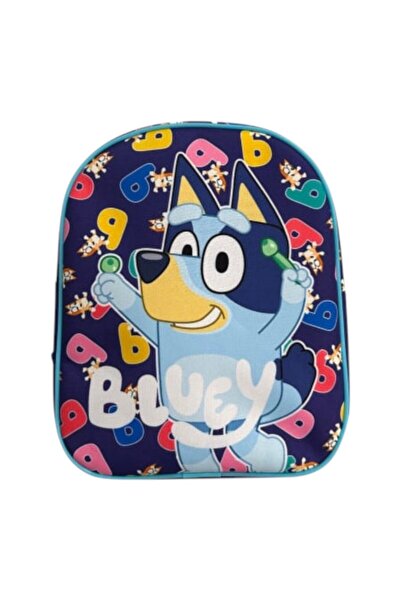 bluey Ghiozdan gradinita, 26x22x10 cm, bretele ajustabile si intarite, multicolor, Miniplay,