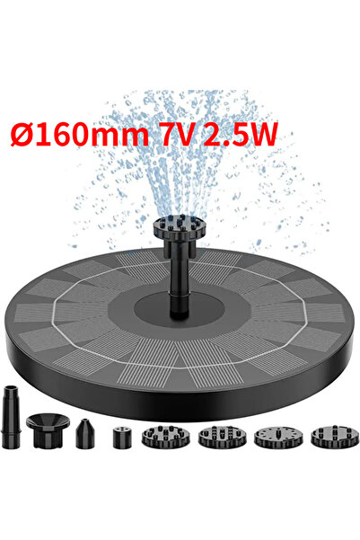 choice2 نافورة شمسية خارجية بقدرة 2.5 واط، 1 واط/1.5 واط/2.5 واط، مناسبة للحد...