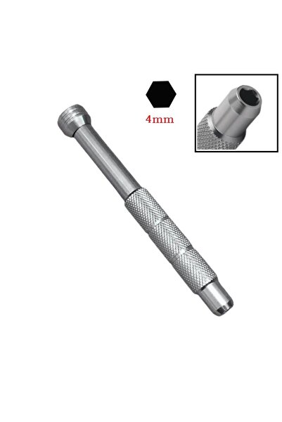 Vibra Tite 1 قطعة مقابض مفك براغي دقيقة لبتات ساق 4 مم حامل مفك براغي صغير مر...
