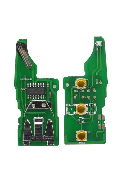 Choice Only One PCB jingyuqin 5K0837202AD/202Q Flip Remote Car Key 434Mhz for VW VOLKSWAGEN Caddy Eos Golf