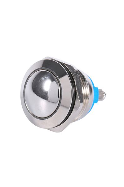 Choice 19mm Waterproof Car Metal Push Button Horn Momentary Switch 12V