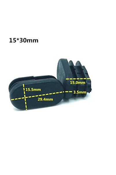 Choice 16 قطعة من أغطية أرجل الكراسي البيضاوية المصنوعة من السيليكون، مقاس 15...