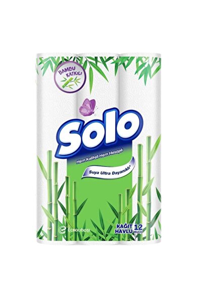 Solo Towel 12 Pack Bamboo 6261