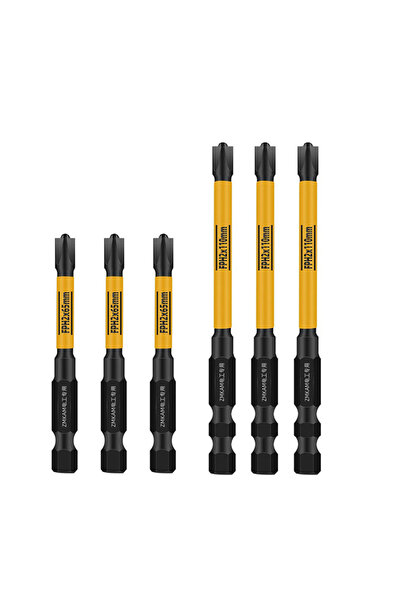 Choice5 3 قطع من رؤوس مفكات براغي كهربائية مغناطيسية خاصة، مقاس 65 و110 مم، ط...