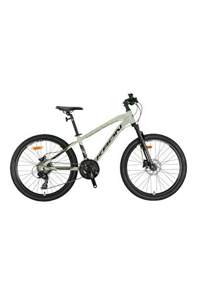 Kron XC 100 - 24" MTB - 13' - 21 Vites - H.DISC - Parlak Bej-Parlak Siyah #KRN25-080
