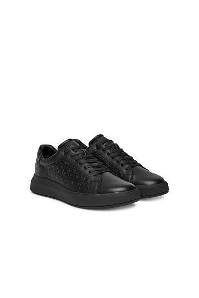 Calvin Klein Ck Hm0Hm01970 Chunky Low Top Lace up Mono Men's Sneakers