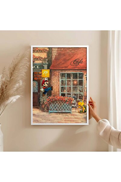 HOMEPACK TABLOA CU CADRU DE LEMN POSTER CU CADRU DECOR ARTISTIC DE PERETE TK/...