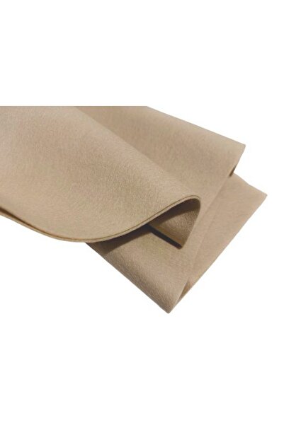 feltland Fetru/pasla din lana 100%, moale 1.2mm, 25*40cm - bej