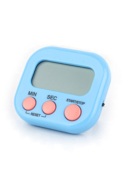 Choice1 مؤقت مطبخ رقمي أزرق لمدة 99 دقيقة مع عد تنازلي للطهي مع أداة توقيت مغ...