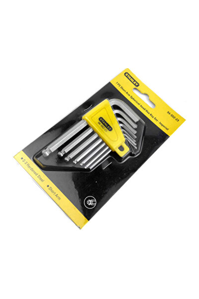 Choice Stanley 7Pcs/Set Imperial Hex Key Set Wrenches Allen Key Complete Kit Inches 1/16 5/16 3/32 1/8 5...