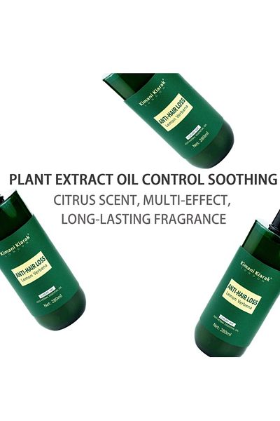 Kimani Kiarak Natural Lemon Verbena Anti Hair Loss & Bacterial Citrus Shampoo 280ml