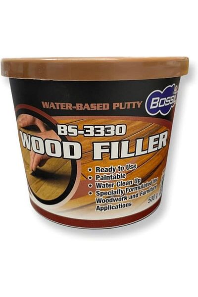 Generic Bossil Water-Based Putty Wood Filler 500 g