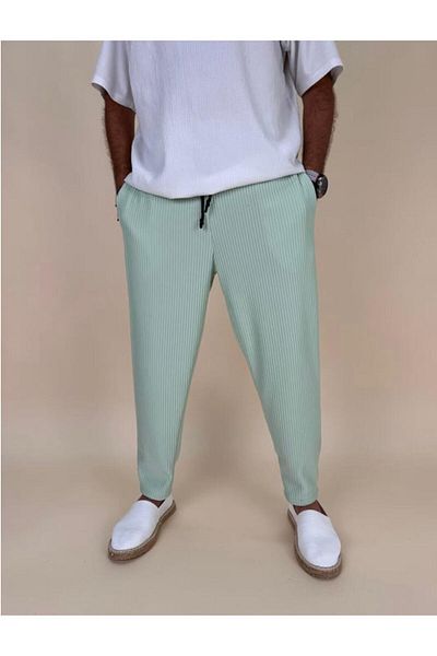 SUPERBLUE PANTALONI BAGET JOGGER BĂRBAȚI CORDU