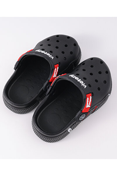 SAPS Clogs with Backstraps - Black