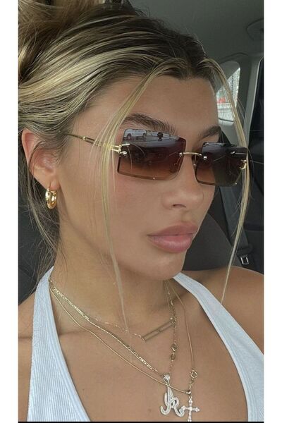 Goldmine Unisex Carley Crystal Cut Sunglasses Uv400