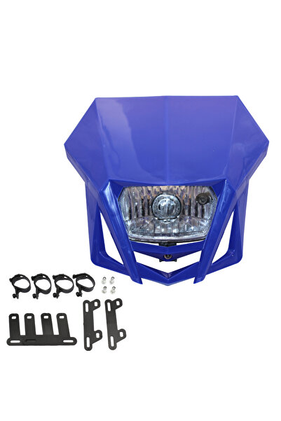 Choice3 لوحة مصباح أمامي زرقاء للدراجات النارية هوندا XR 250 CRF 450 ياماها W...