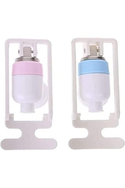 Generic 2pcs Universal Size Push Type Plastic Water Dispenser Faucet Tap Replacement