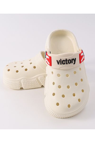 SAPS Clogs with Backstraps - White