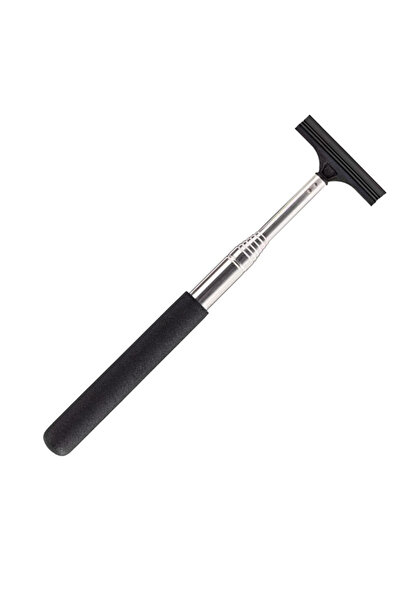 Choice1 Black2 Car Rearview Mirror Wiper Telescopic Handle Car Rearview Mirror Wiper Durable Stainless Auto