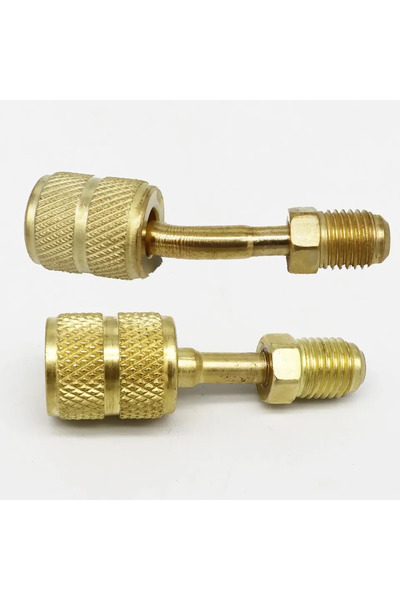 Choice1 2PCS Style 3 2pcs R410A Adapter 5/16 inches SAE Female to 1/4 inches ...