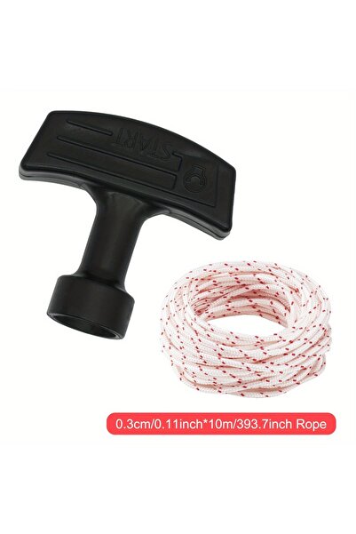 Choice3 10m-1handle LUSQI Recoil Starter Rope 10m*3mm Pull Rope With 0/1/2/3 ...
