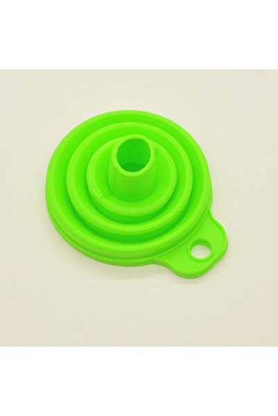 Choice Green Car Engine Funnel Universal Silicone Liquid Funnel Washer Fluid Change Foldable Portable Auto