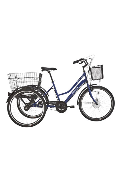 Bisan E-PORTER LİT-24 Ürün Rengi: LACİVERT Kadro: 44 CM Vites: 3 VİTES Tekerl...