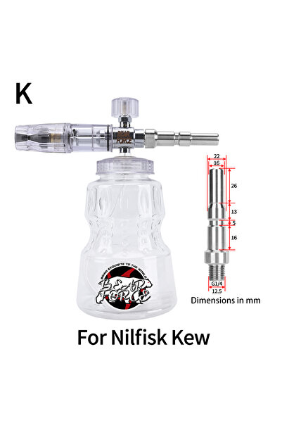 Choice1 For Nilfisk KEW Pressure Washer Aluminum Foam Lance Foam Nozzle Car W...